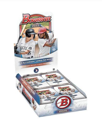 2025 Bowman Baseball Jumbo box