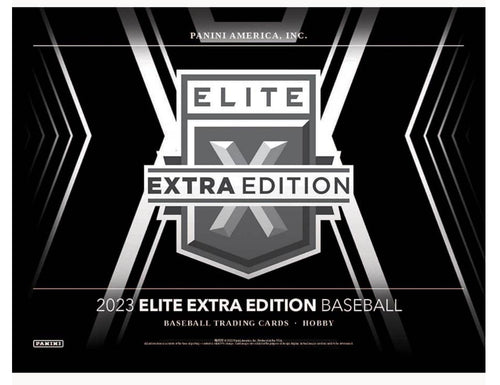 2023 Panini Elite Extra Edition Baseball Hobby box ( 10 hits)