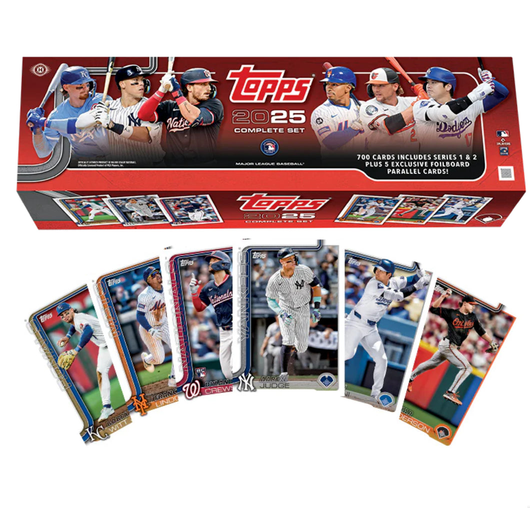 2025 Topps Baseball Complete Factory Set Hobby edition