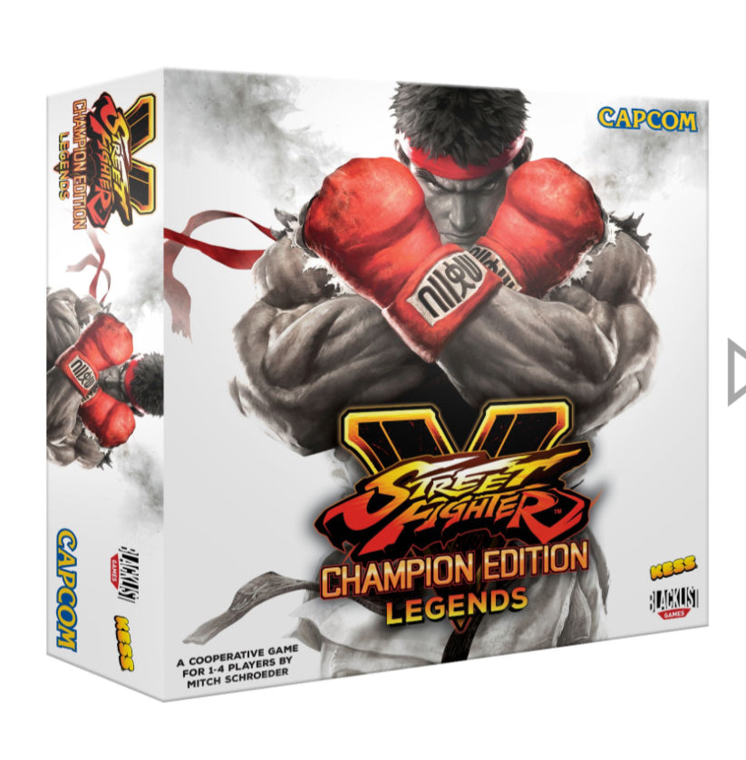 Street Fighter V: Champion Edition Legends Board Game