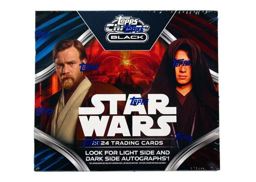 2024 Topps Star Wars Chrome Black Hobby Box