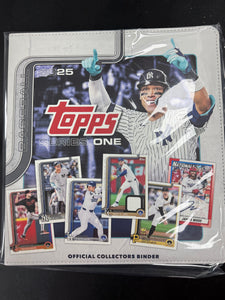 2025 Topps series 1 Binder