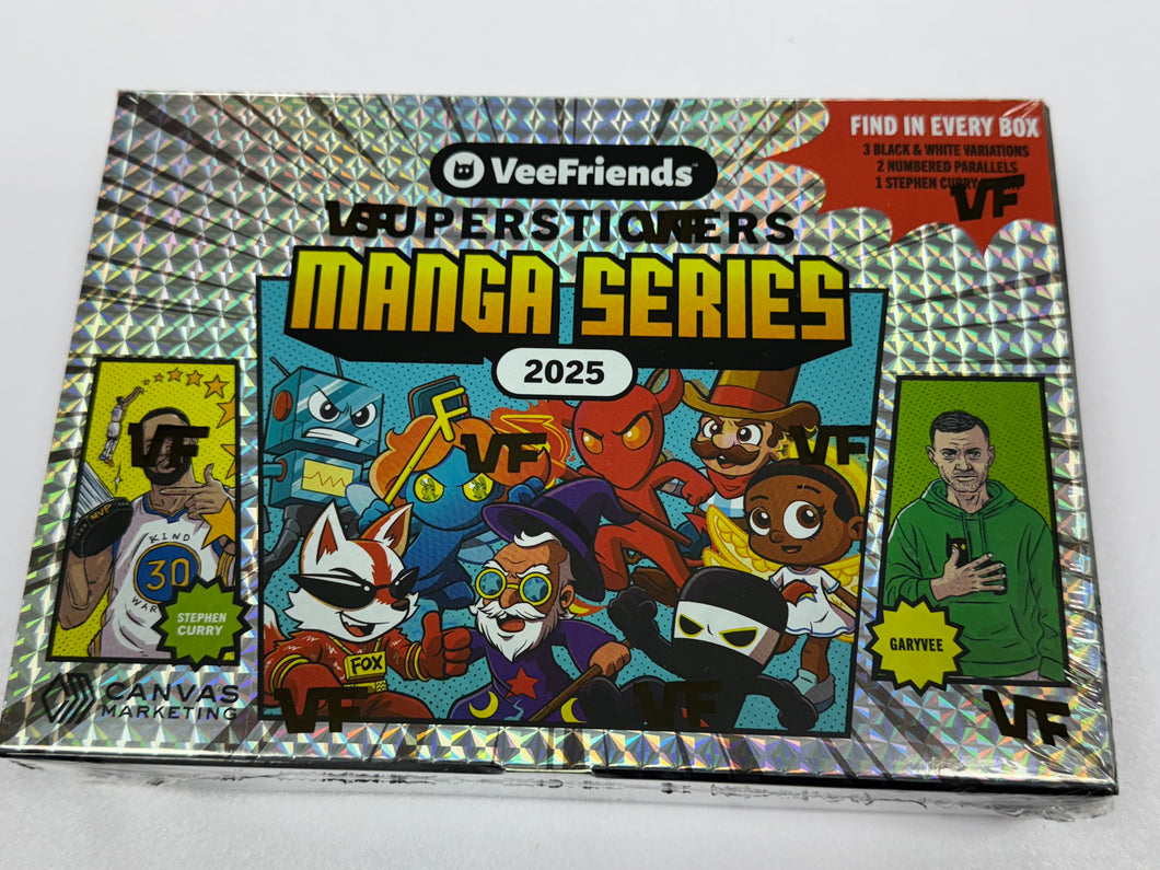 2025 Veefriends Super Stickers Manga Series Box