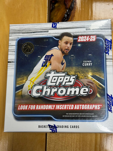 2024/25 Topps Chrome Basketball Mega Box