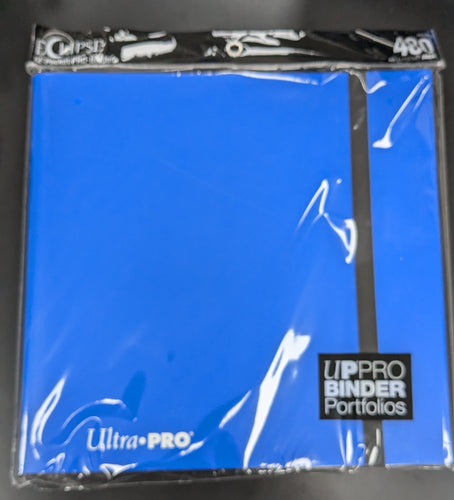 Blue UP PRO Binder Portfolios 12 pocket Pro-binder