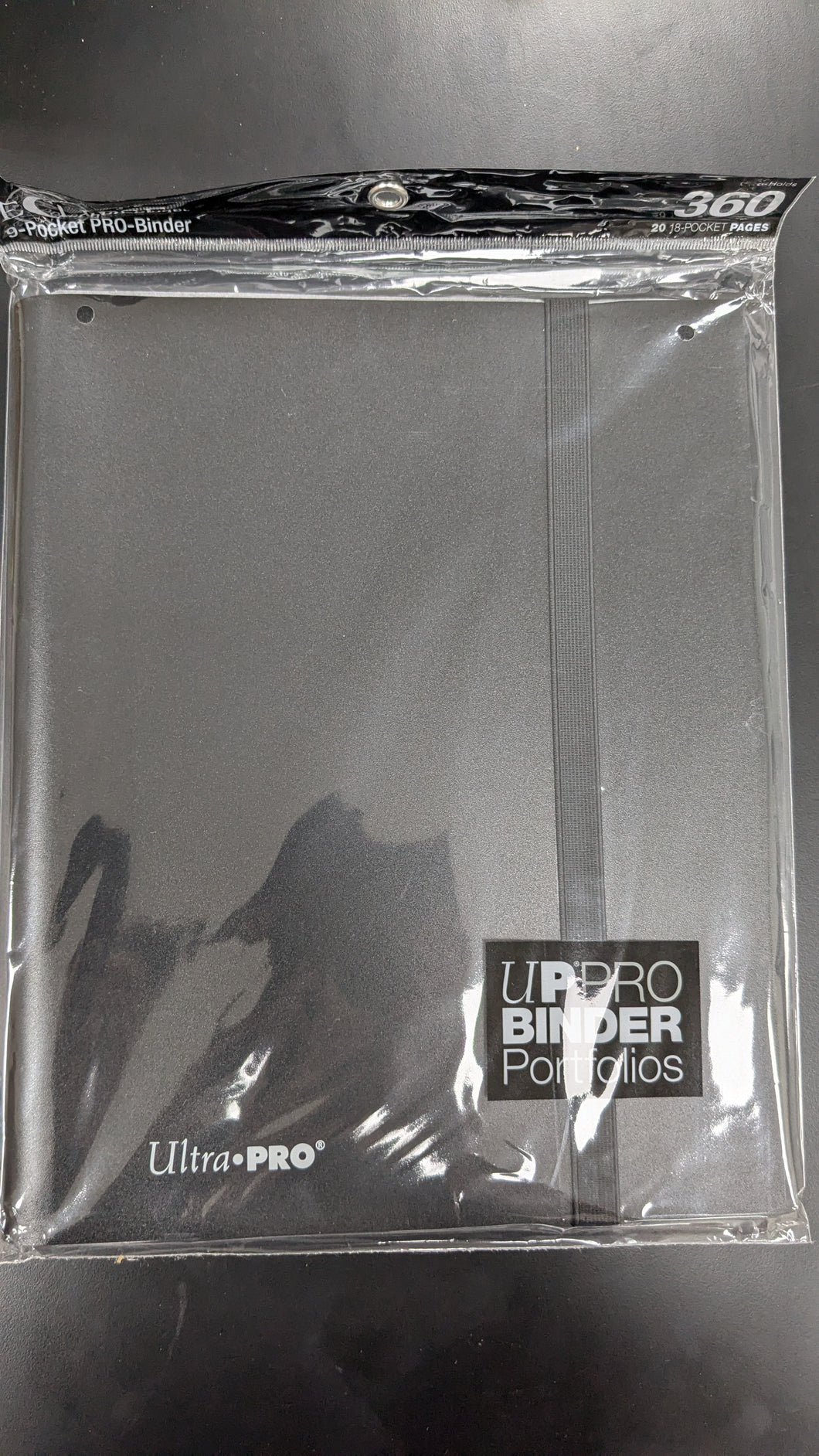 Black UP PRO Binder Portfolios 9 pocket Pro-binder