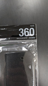 Black UP PRO Binder Portfolios 9 pocket Pro-binder