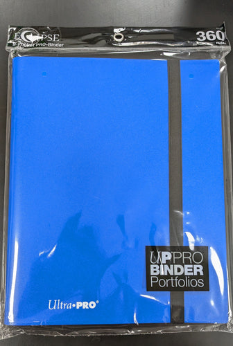 Blue UP PRO Binder Portfolios 9 pocket Pro-binder