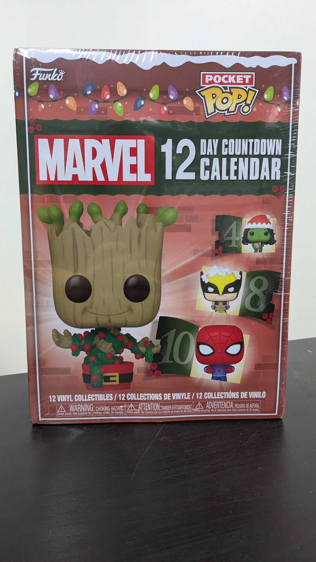 Marvel 12 day Countdown Calender Pocket Pop