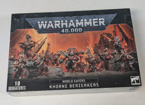 Warhammer 40k World Eaters Khorne Berzerkers
