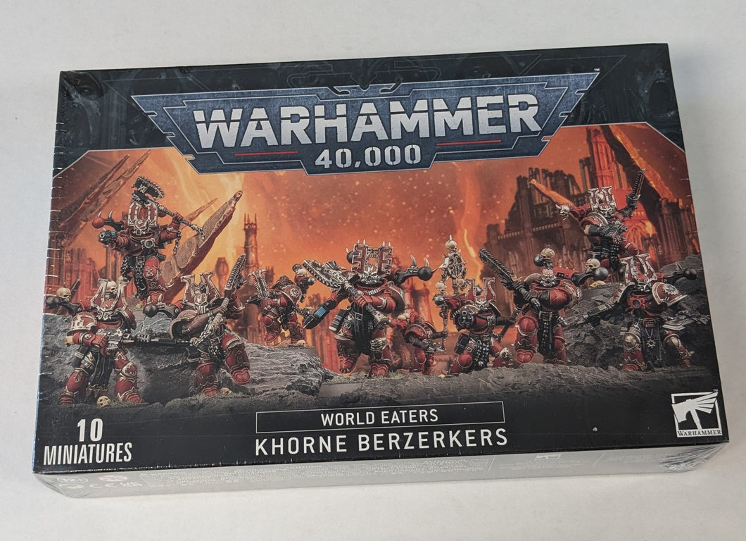 Warhammer 40k World Eaters Khorne Berzerkers