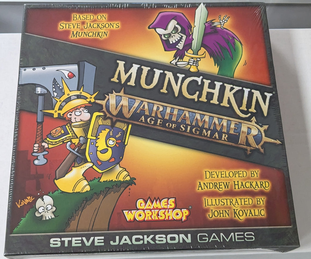 Munchkin Warhammer Age of Sigmar mortal realm game