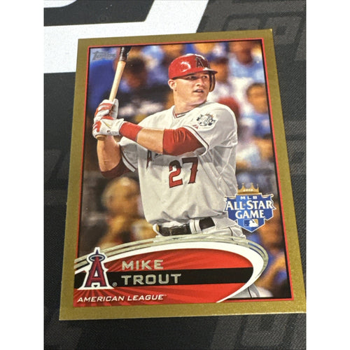 2012 Topps Update Gold 714/2012 Mike Trout #US144