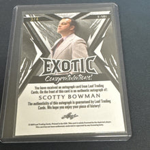 Load image into Gallery viewer, SCOTTY BOWMAN 2025 Leaf Metal Auto /4