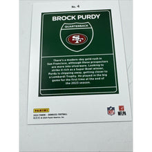 Load image into Gallery viewer, 2024 OPTIC DOWNTOWN SF 49ERS BROCK PURDY DOWNTOWN! CASE HIT SP