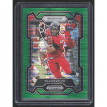 Load image into Gallery viewer, 2024 Panini Prizm Draft Picks #64 Travis Kelce Green Pulsar #/25