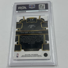 Load image into Gallery viewer, 2023 Select #87 Victor Wembanyama Blue PSA 10