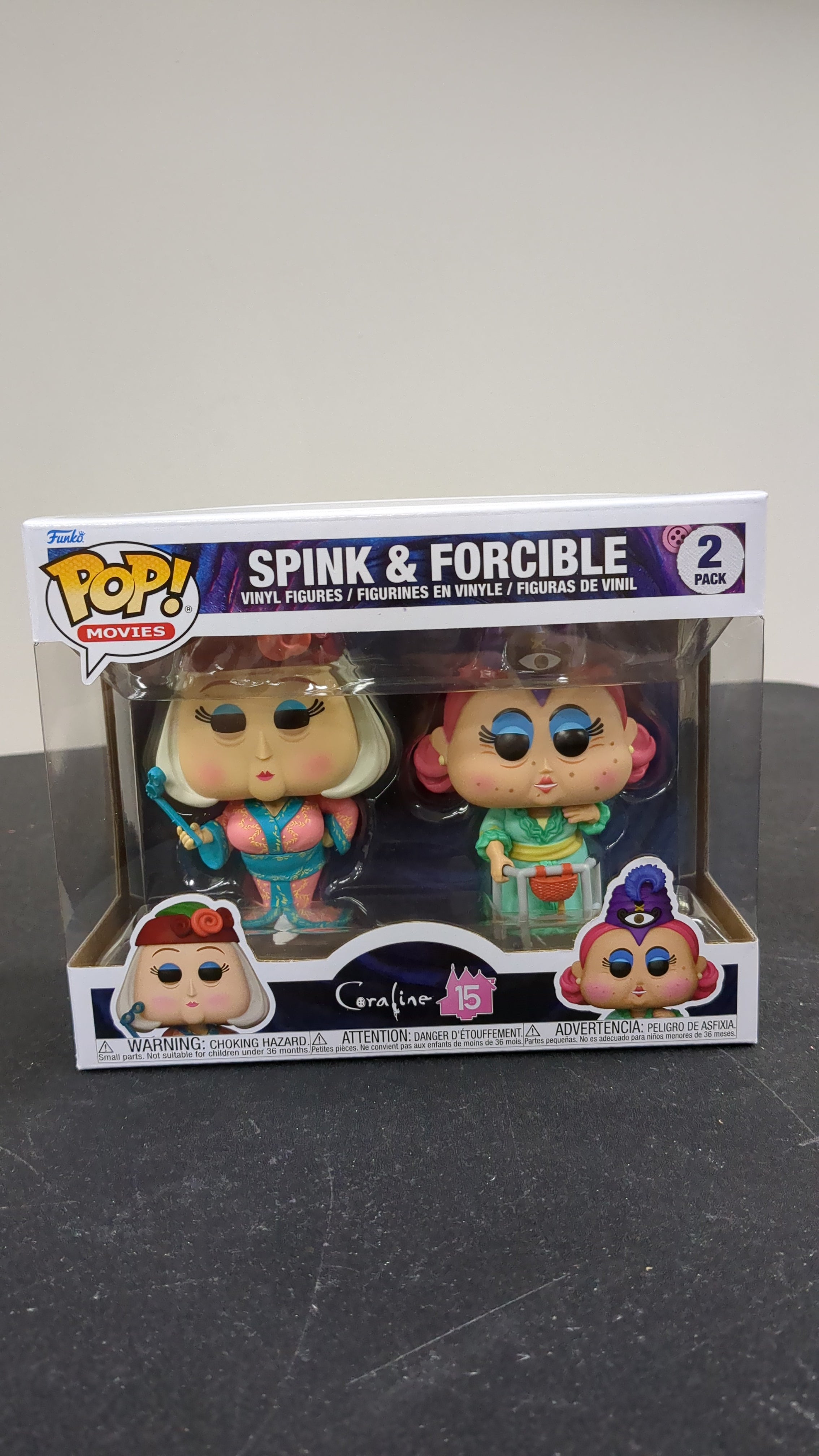 Coraline Spink and Forcible 2 pack Funko pop – AAN Collect LLC