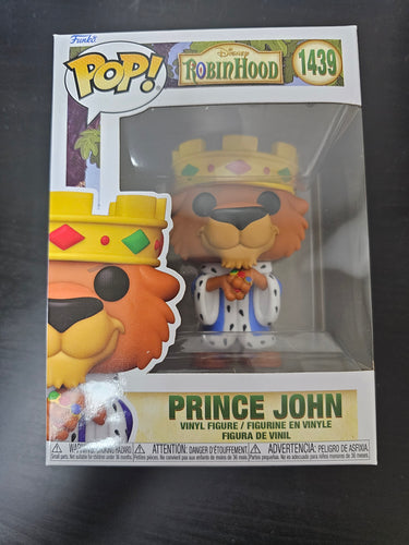 Disney Robin Hood Prince John Funko Pop