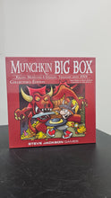 Load image into Gallery viewer, Munchkin BIG BOX: Killing Monsters and Stealing Treasure since 2001 Collectors Edition Steven Jackson Games