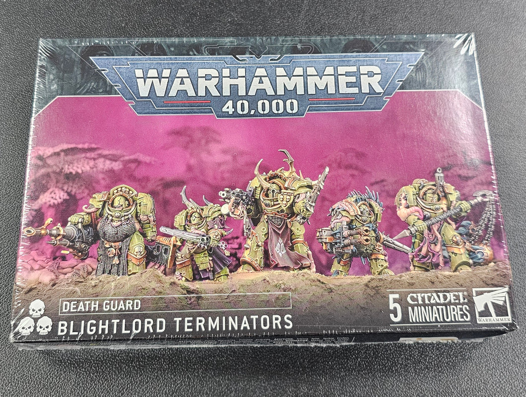 Warhammer 40k death guard Blightlord Terminators
