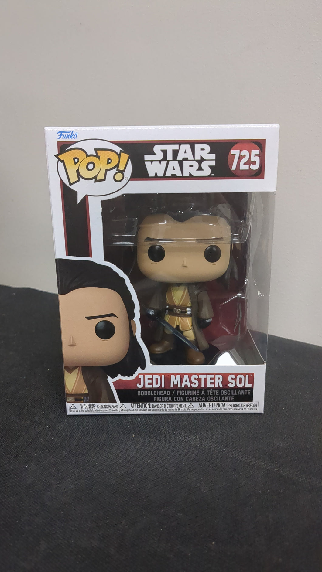 Star wars #725 Jedi Master sol Funko pop