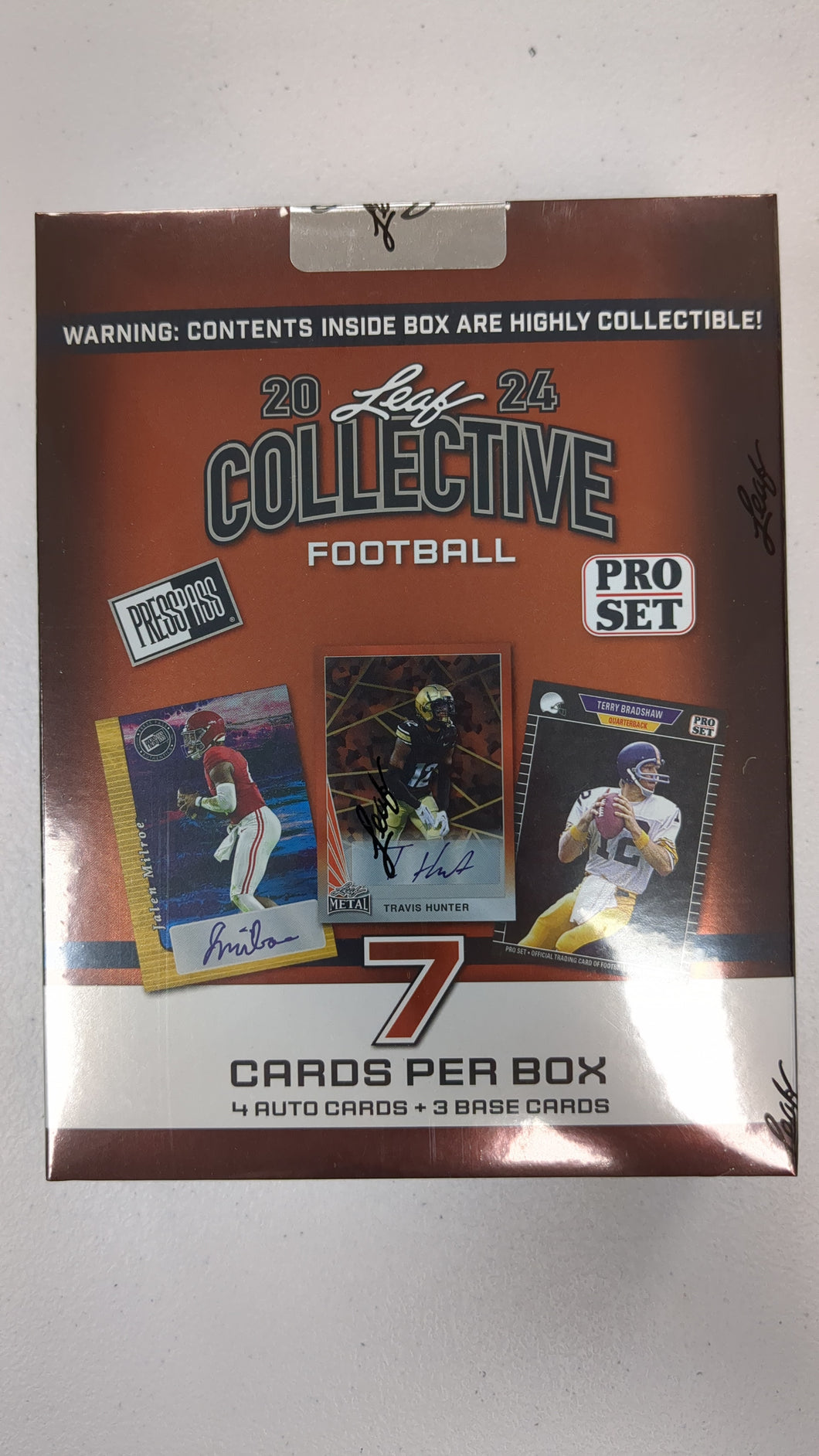 2024 Leaf Collective Football Hobby Box