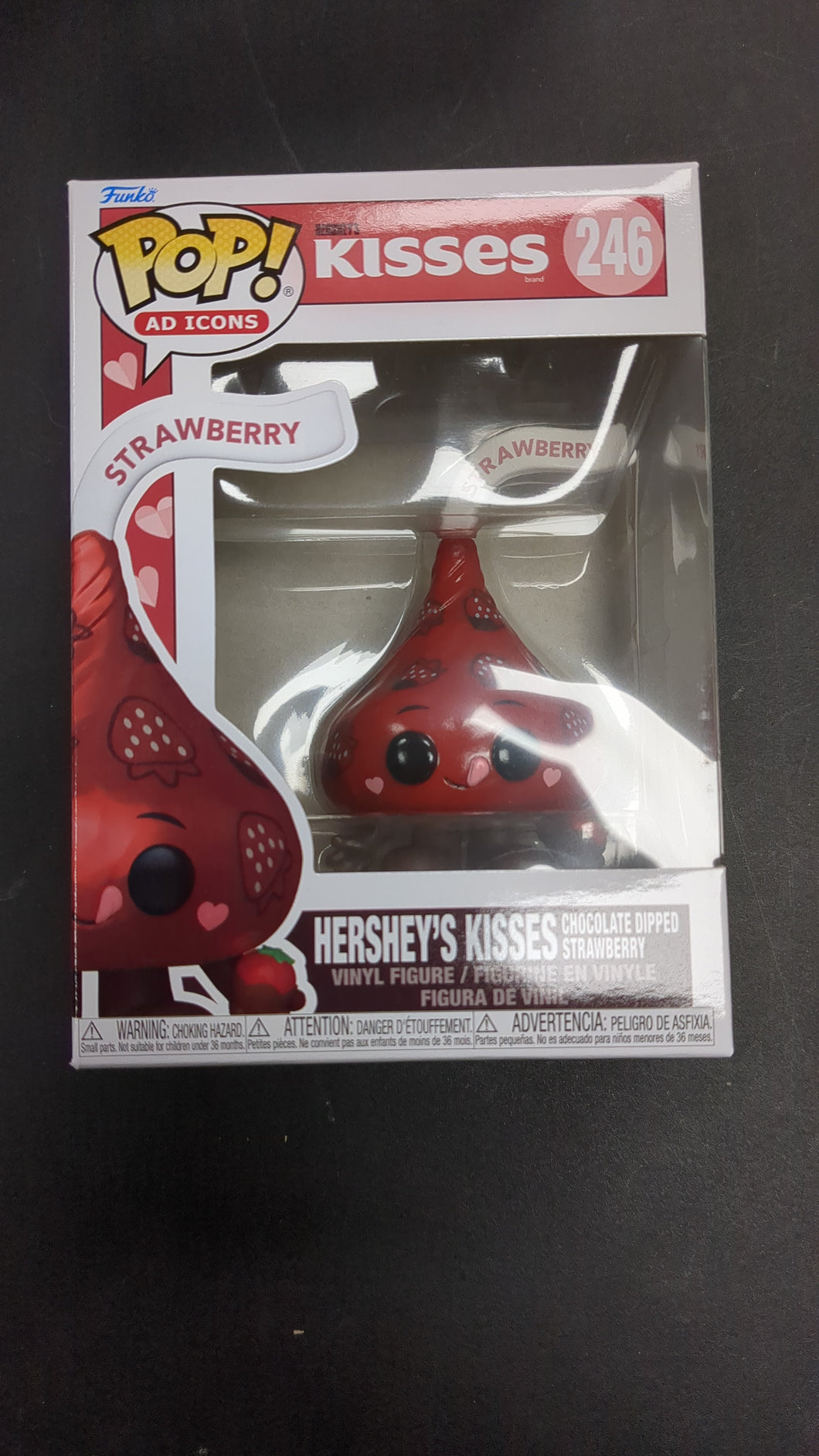 Hershey's Kisses #246 Chocolate Dipped Strawberry Funko pop