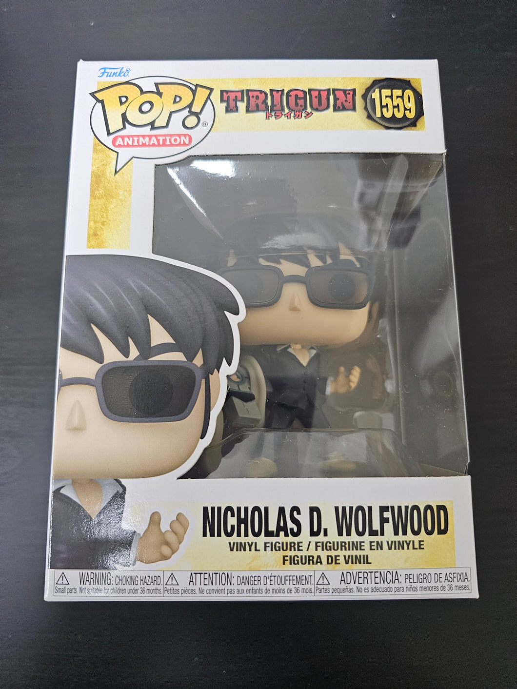 Trigun Nicholas D. Wolfwood Funko Pop