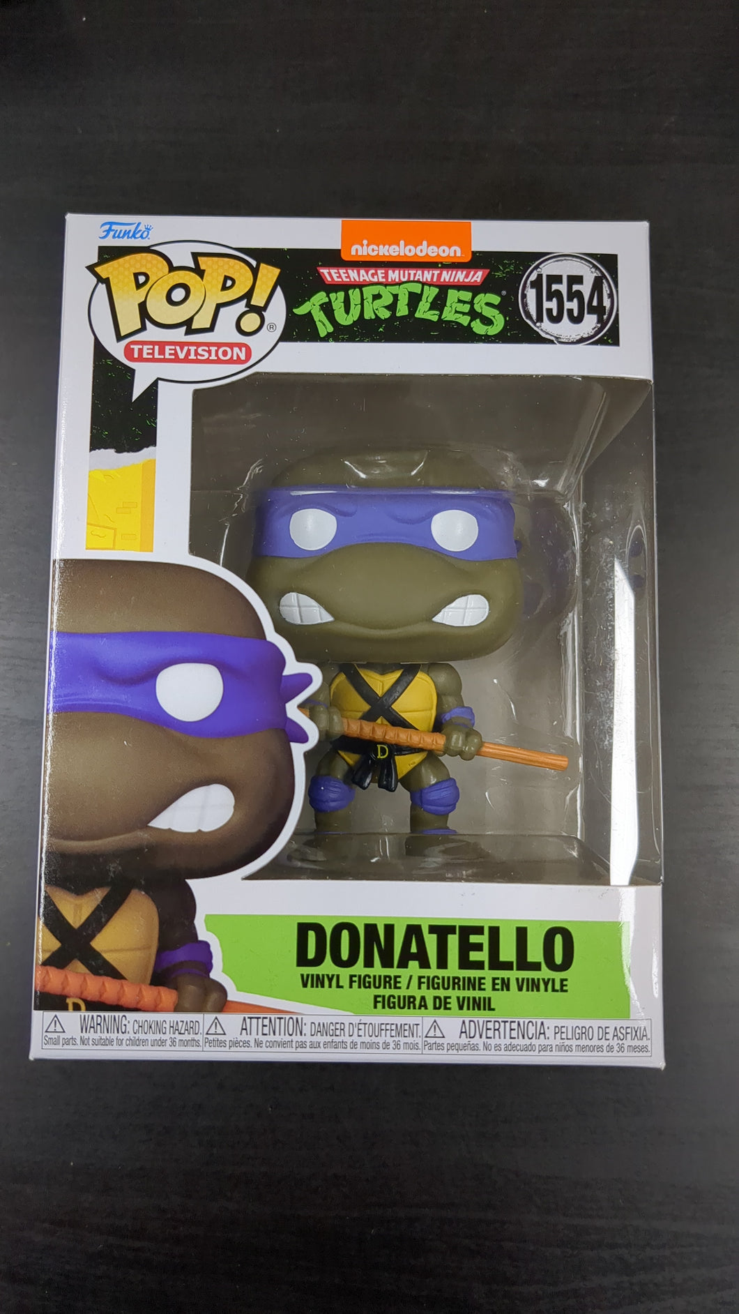 Nickelodeon Teenage Mutant Ninja Turtles Donatello Funko Pop