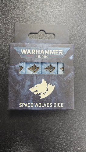 Warhammer 40,000 space Wolves Dice