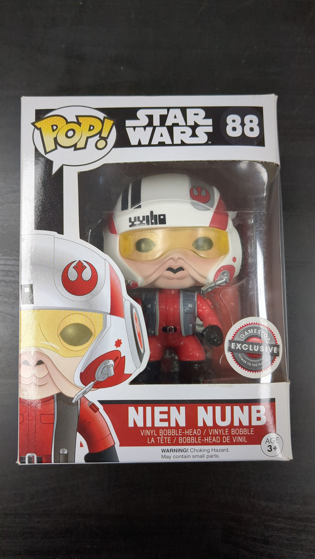 Funko Pop Star Wars - Nien Nunb - Gamestop Exclusive - Vinyl Figure - 88