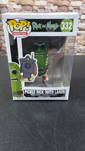 Load image into Gallery viewer, Funko pop Rick and Morty 332 pickle Rick with laser