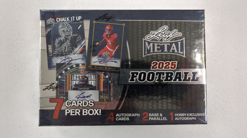 2025 Leaf Metal Football Hobby Box