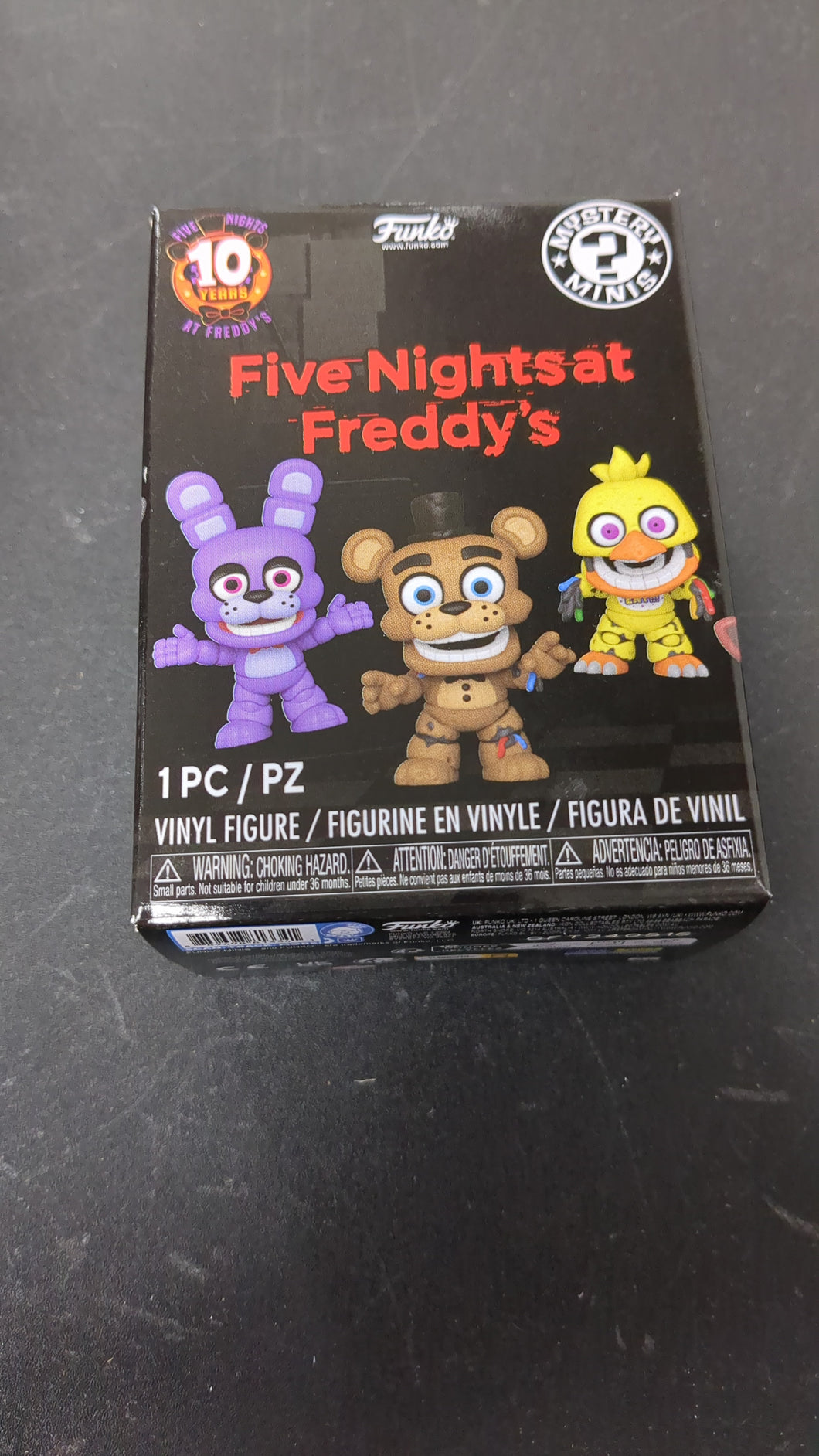 Five Nights at Freddy's Mystery Minis 10 year anniversary
