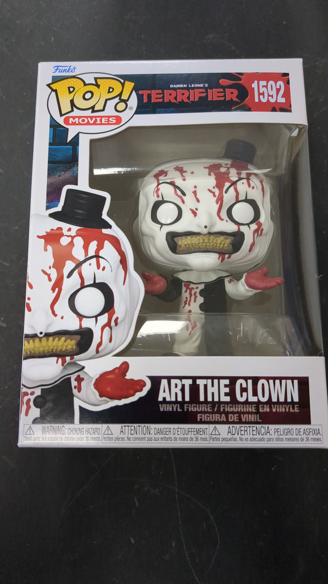 Damien Leone's Terrifier #1592 Art The Clown Funko pop