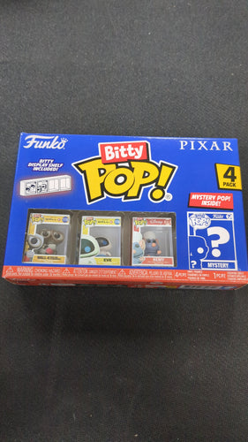 Bitty Pop Pixar Funko 4 Pack