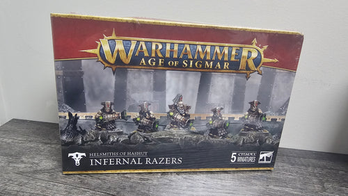 Warhammer Age of Sigmar Helsmiths of Hashut Infernal Razers