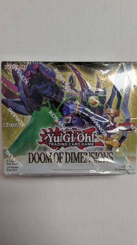 Yu-Gi-Oh Doom of Dimensions Booster Box