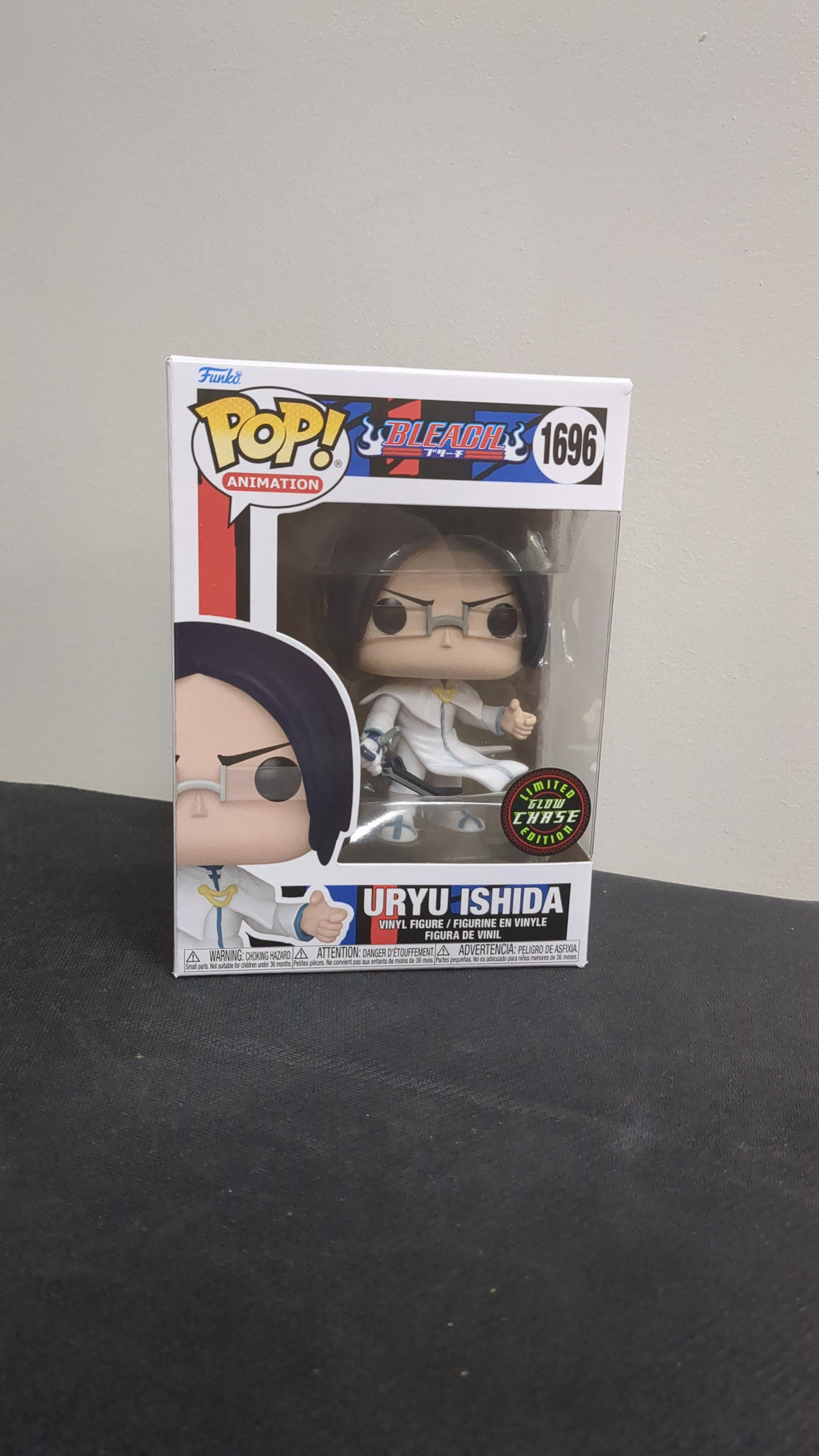 Bleach #1696 Uryu Ishida Limited Glow Chase edition Funko Pop
