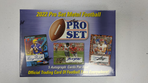 2022 Leaf Pro Set Metal Football