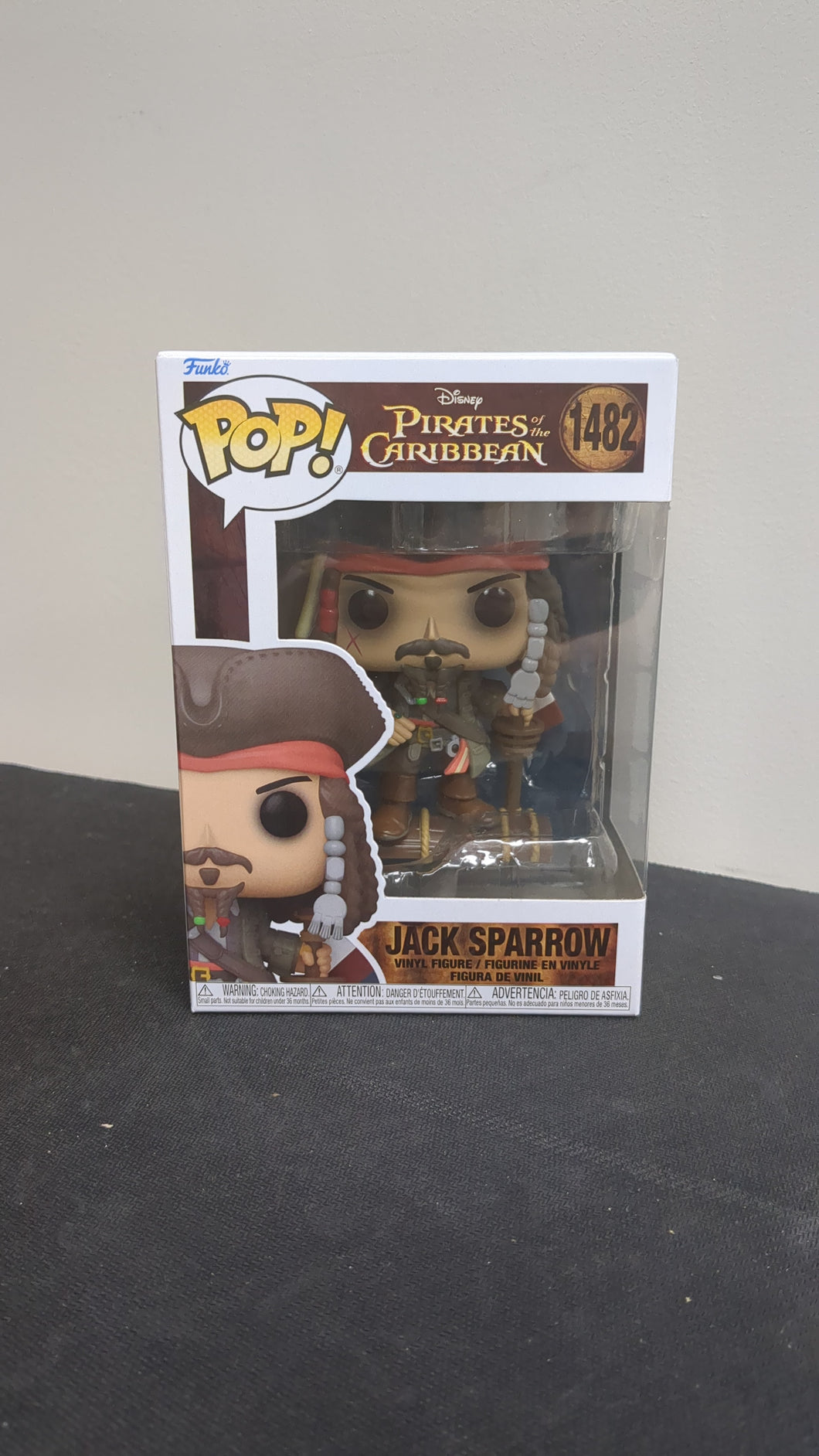 Disney Pirates of the Caribbean #1482 Jack Sparrow Funko pop