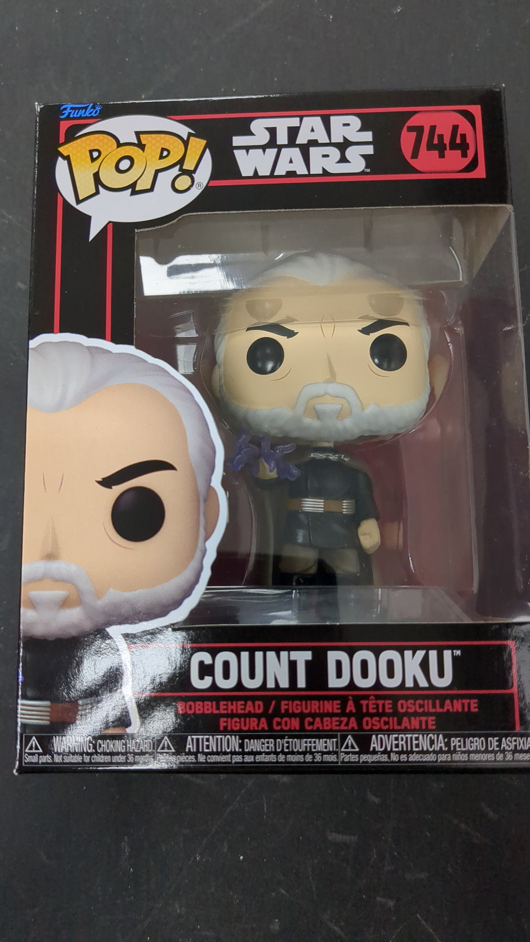 Star Wars 744 Count Dooku Funko pop