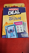 Load image into Gallery viewer, Monopoly deal Disney stitch