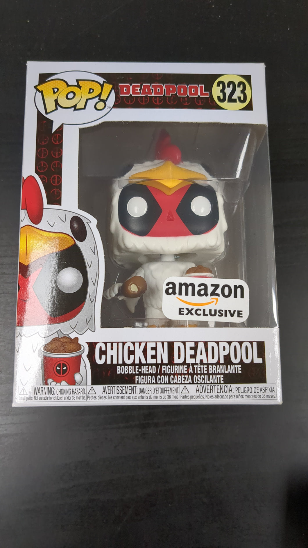 Marvel Funko Pop Chicken Deadpool #323 Amazon Exclusive