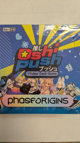 Oshi Push Phase Origins VTuber Card Game