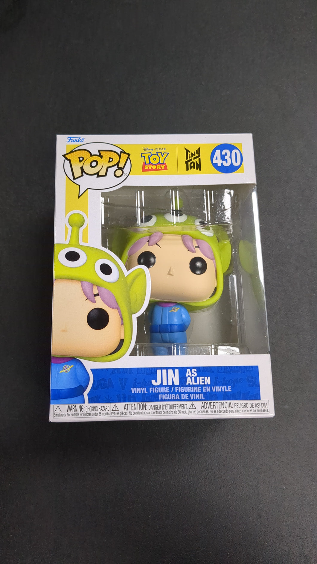 Disney Pixar Toy story and Tiny Tan #430 Jin as Alien