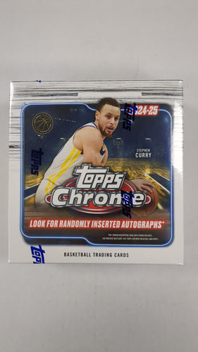 2024-25 Topps Chrome Basketball Mega Box