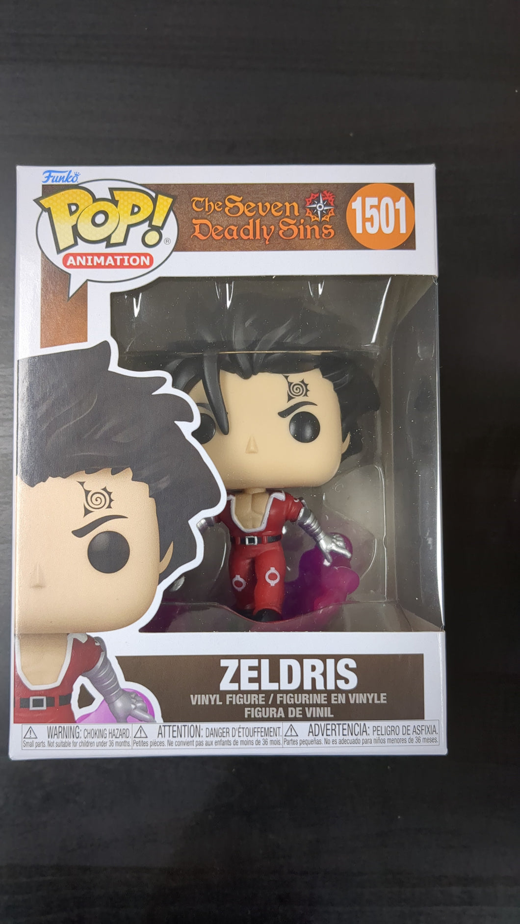 The Seven Deadly Sins Zeldris Funko pop