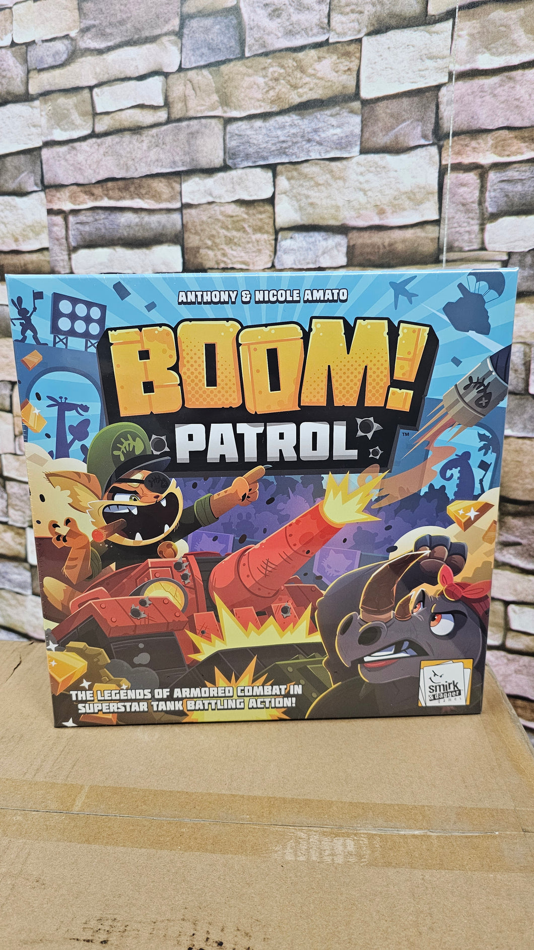 BOOM PATROL GAME : THE LEGENDS OF ARMORED COMBAT IN SUPERSTAR TANK BATTLING ACTION